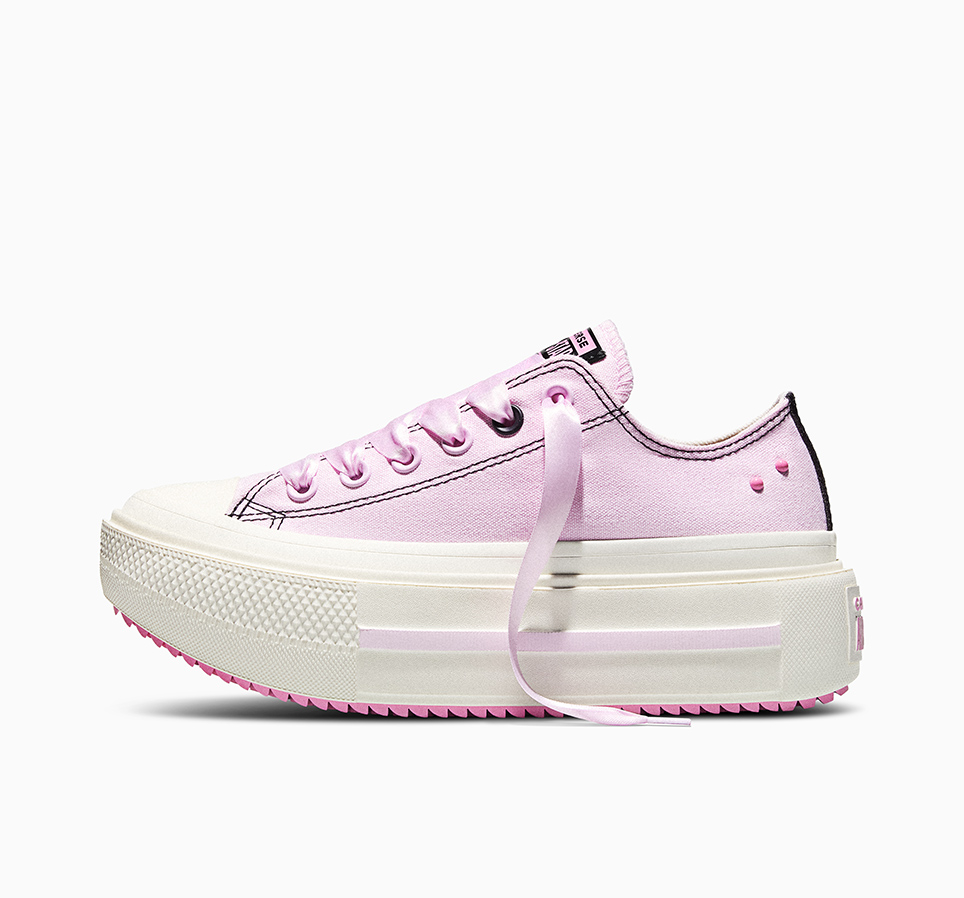 Chuck Taylor All Star Lift Double Stack Platform  Black & Pink