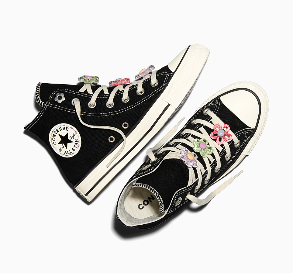 Chuck Taylor All Star Floral Charms