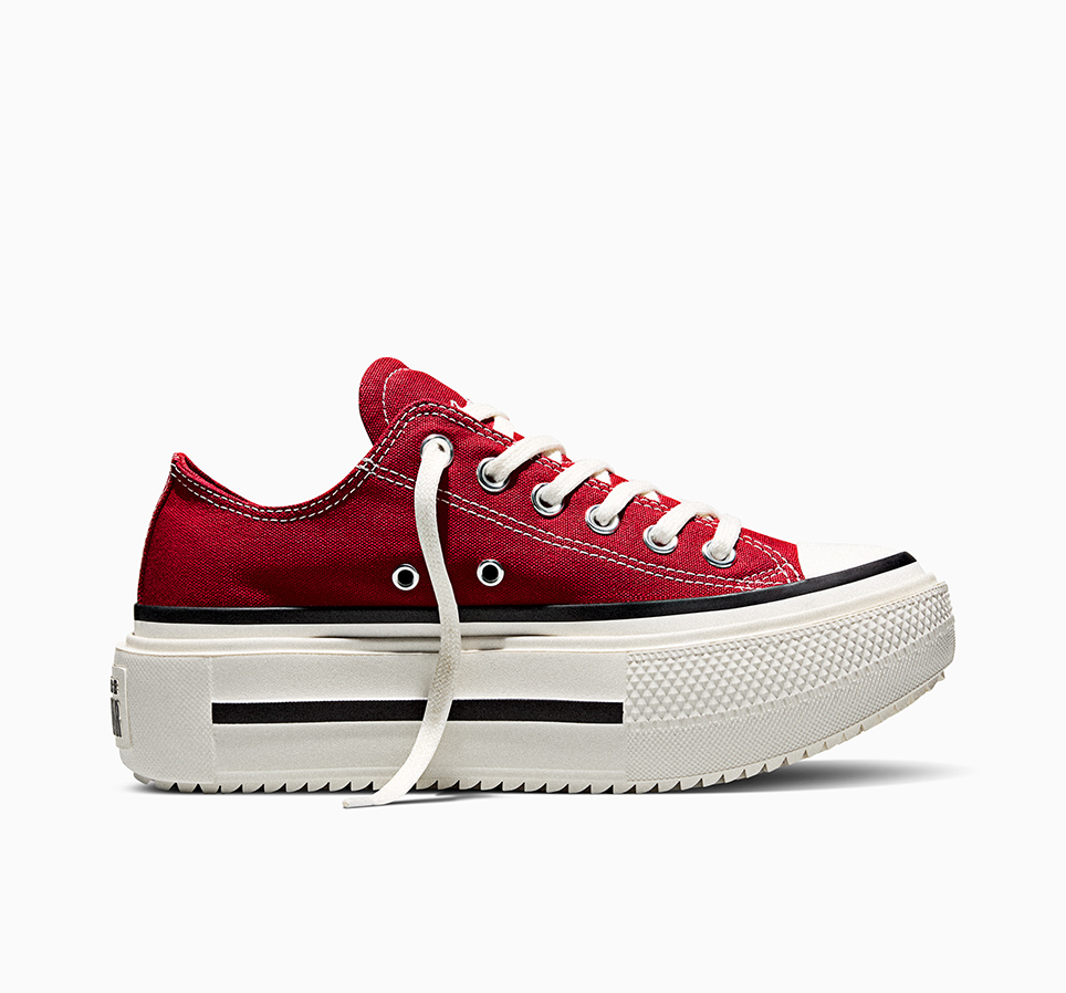 Chuck Taylor All Star Lift Double Stack Platform Hearts