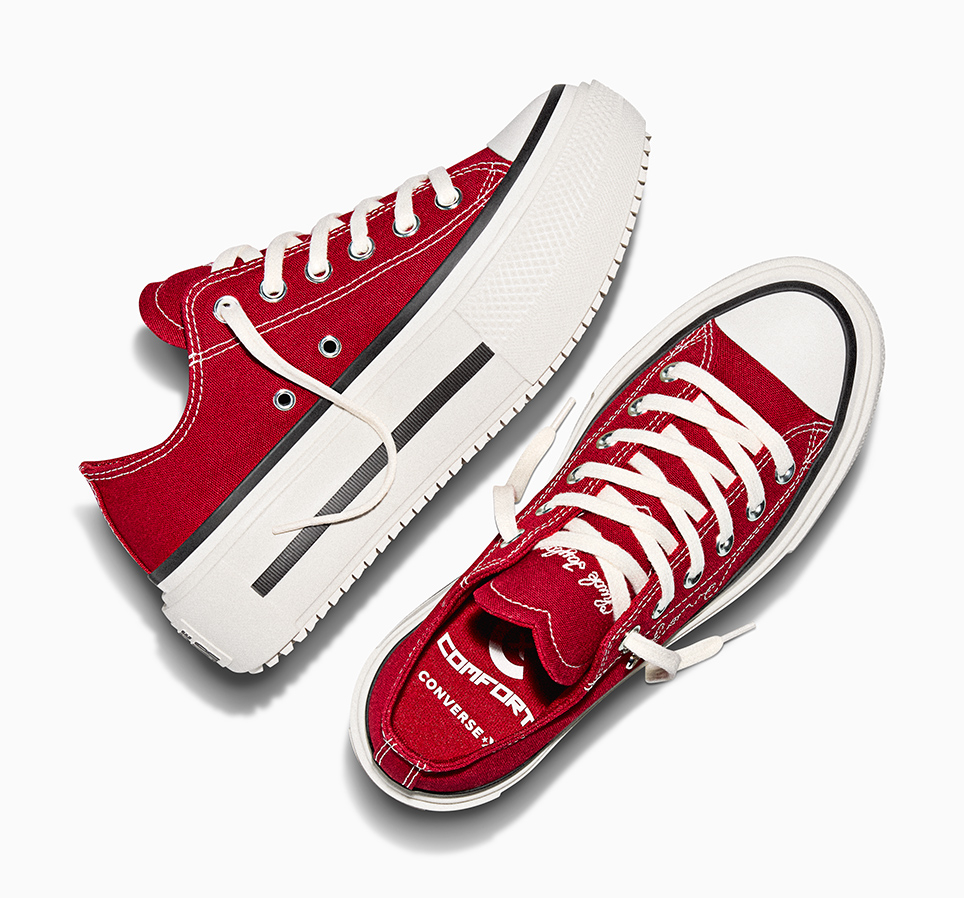 Chuck Taylor All Star Lift Double Stack Platform Hearts