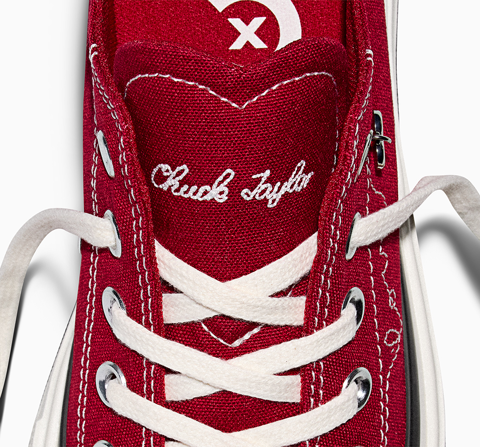 Chuck Taylor All Star Lift Double Stack Platform Hearts