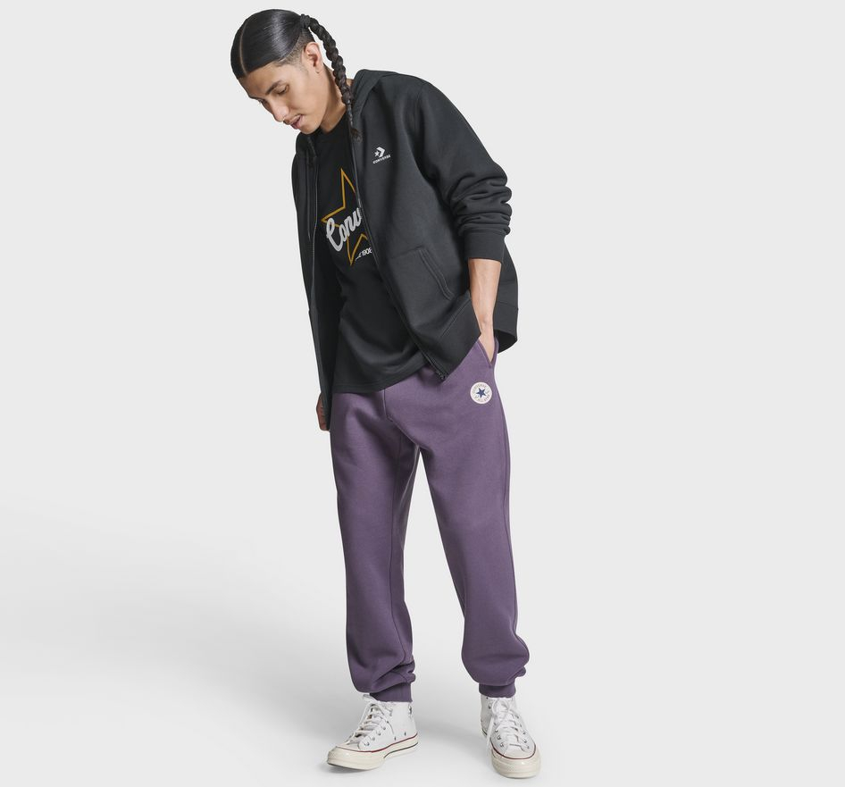 Chevron Embroidered Hoodie