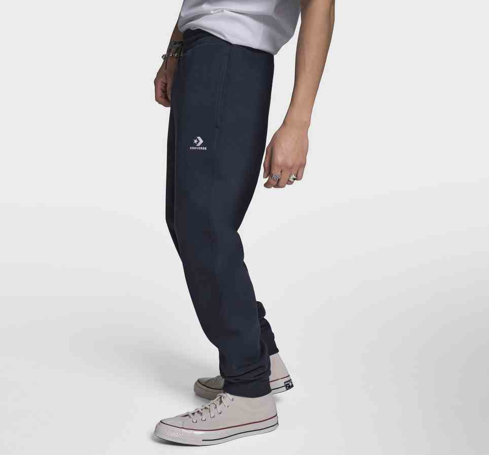 Embroidered Star Chevron Standard-Fit Pants