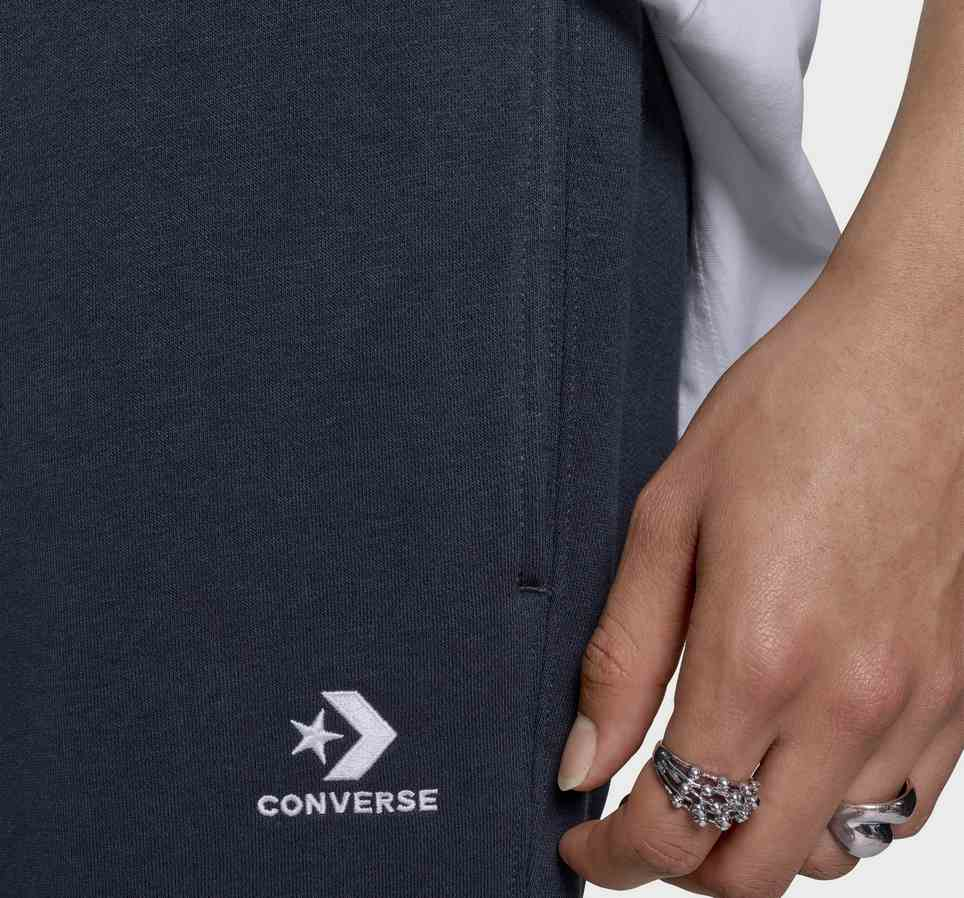 Embroidered Star Chevron Standard-Fit Pants