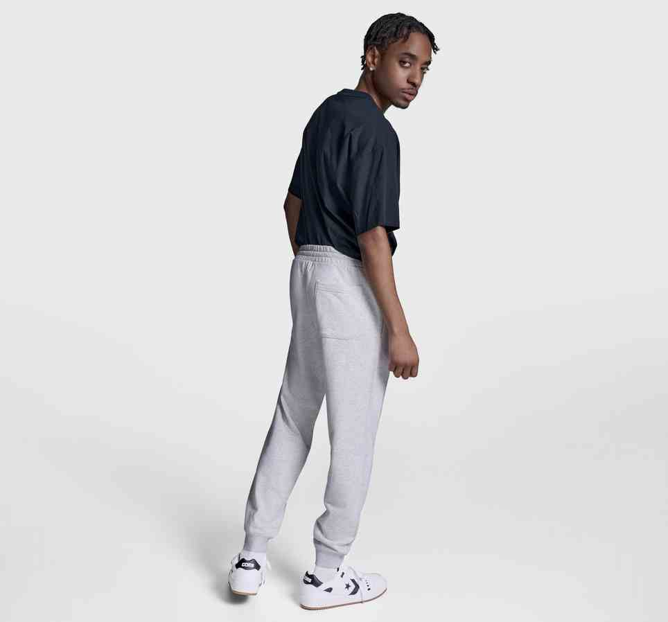 Embroidered Star Chevron Standard-Fit Pants