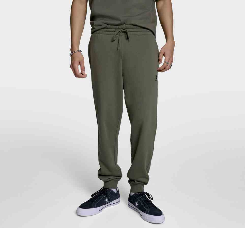 Embroidered Star Chevron Standard-Fit Pants