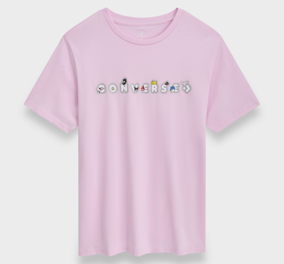 Converse x Hello Kitty And Friends Stickers T-Shirt