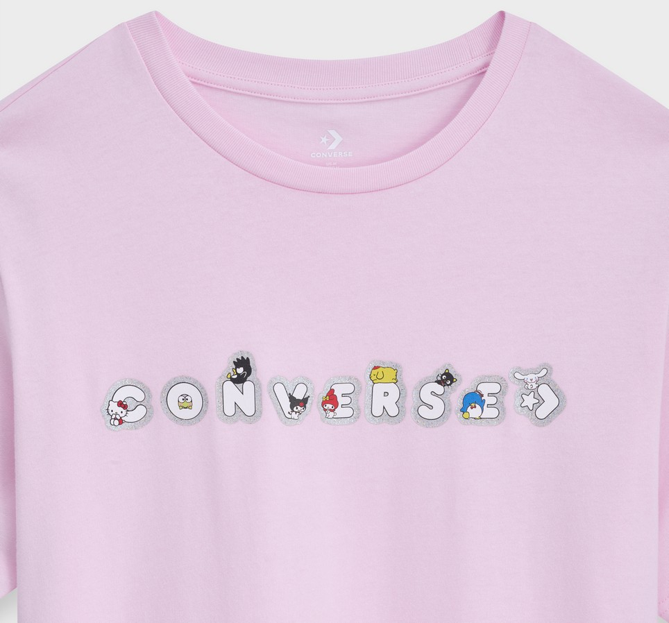 Converse x Hello Kitty And Friends Stickers T-Shirt