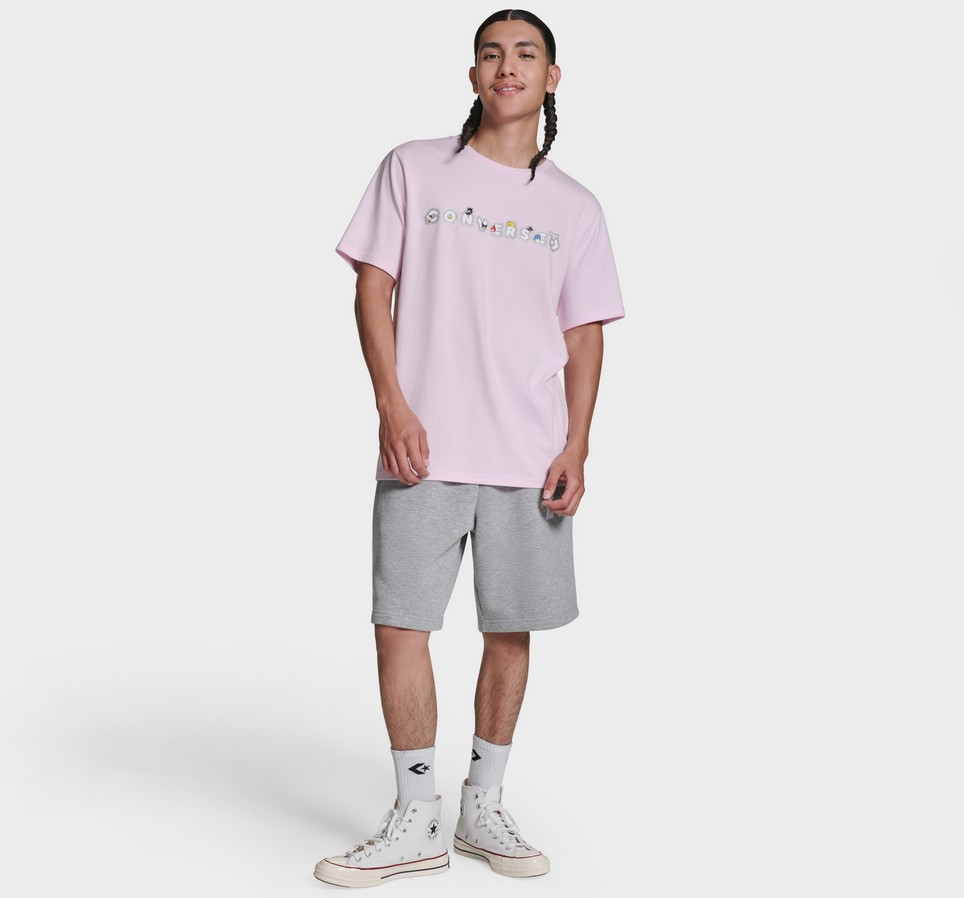 Converse x Hello Kitty And Friends Stickers T-Shirt