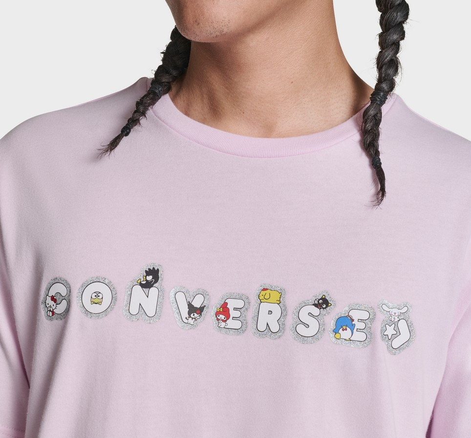 Converse x Hello Kitty And Friends Stickers T-Shirt