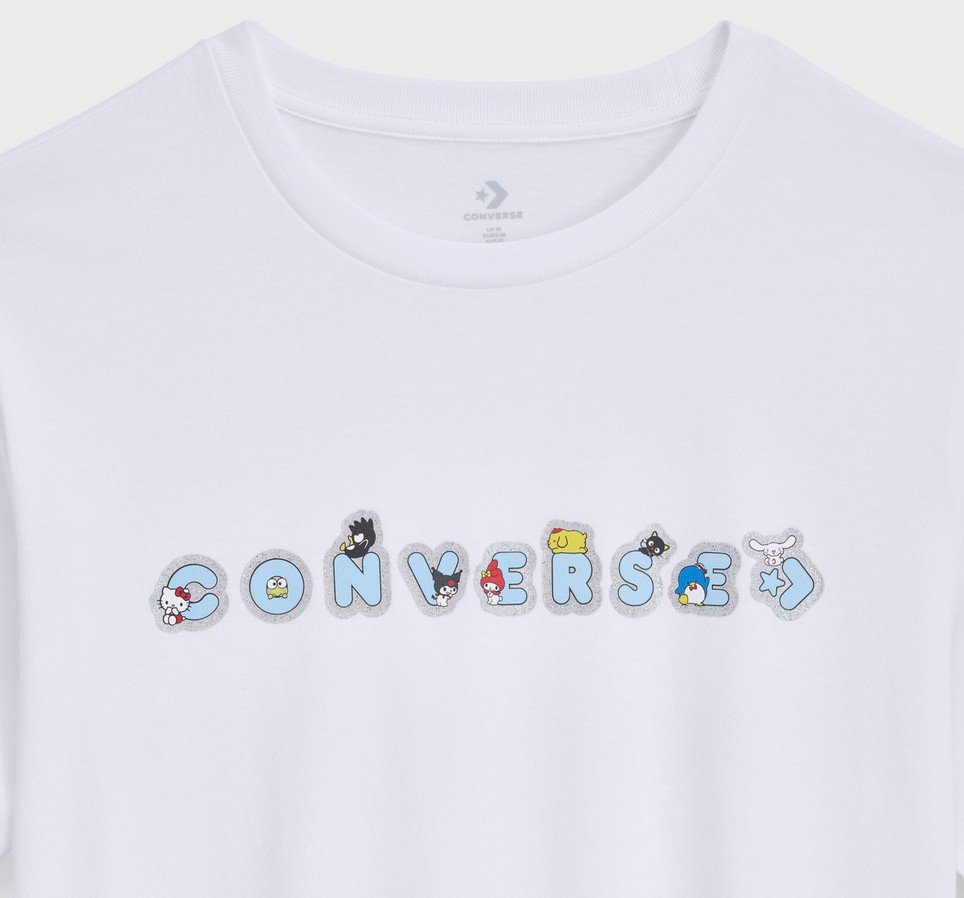 Converse x Hello Kitty And Friends Stickers T-Shirt