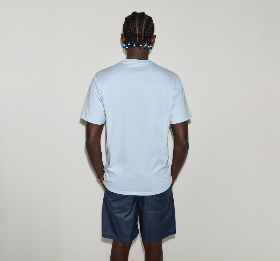 Star Chevron Script Tee