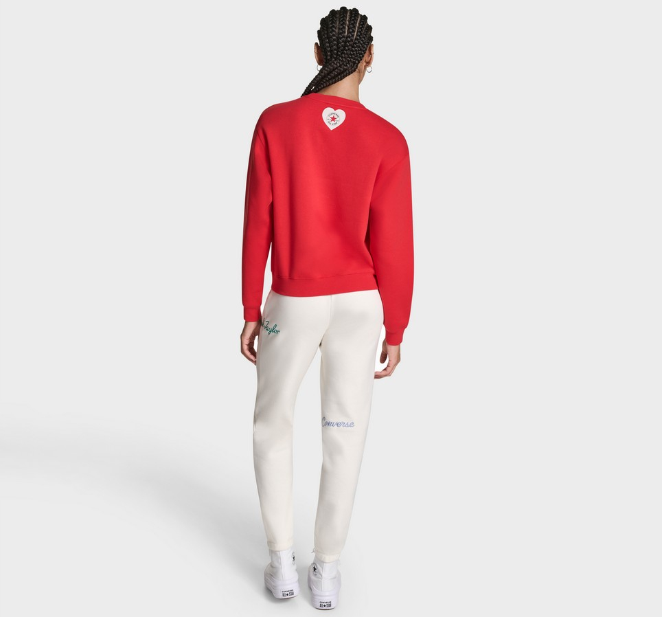 Love Lace Long Sleeve Crew