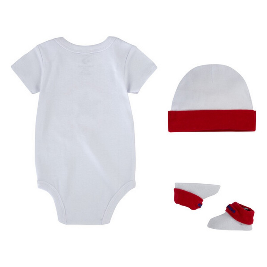 Converse Classic Chuck Patch Bodysuit, Hat, and Booties Set