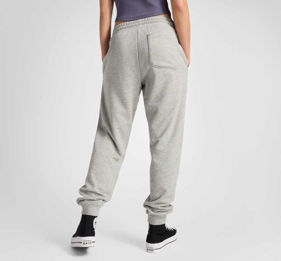 Embroidered Star Chevron French Terry Sweatpants
