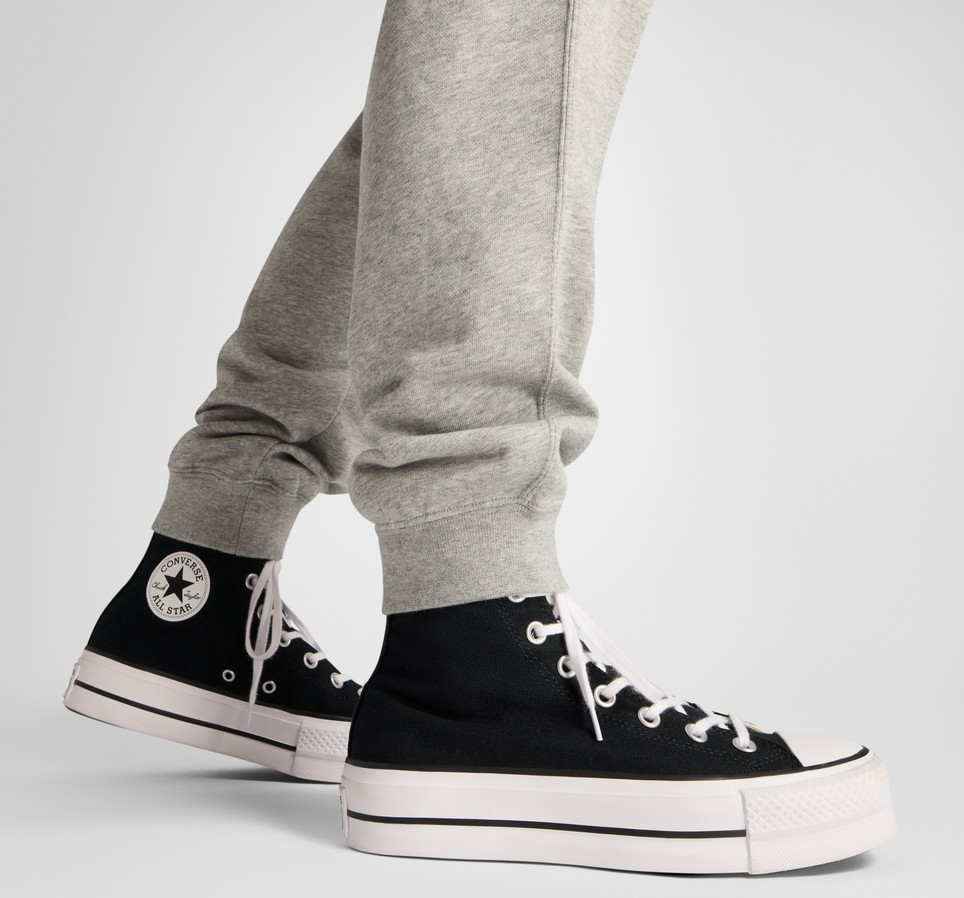 Embroidered Star Chevron French Terry Sweatpants