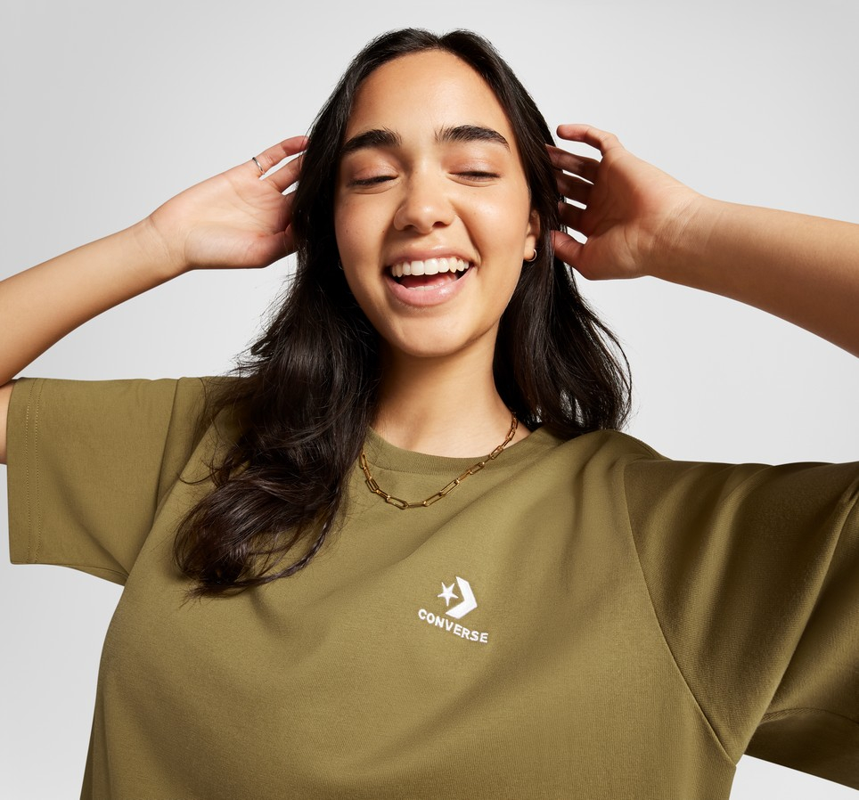 Converse Go-To Embroidered Star Chevron Standard-Fit T-Shirt