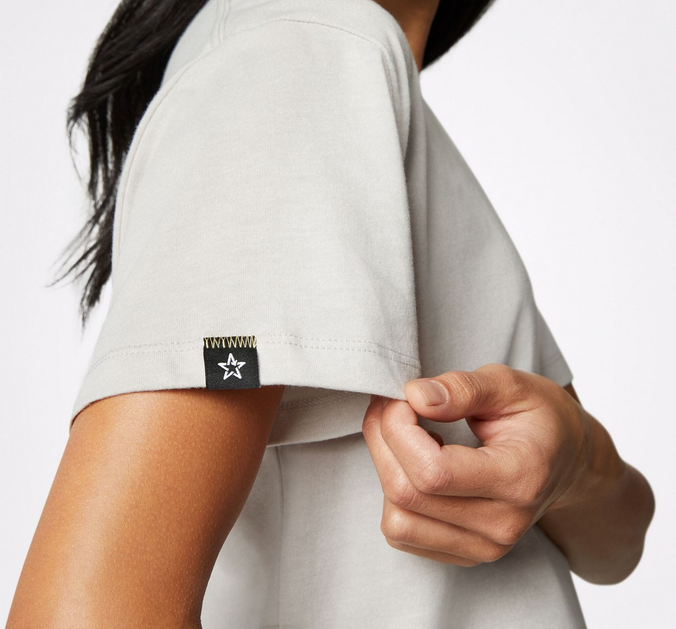 Heathered short sleeve t-shirt dress