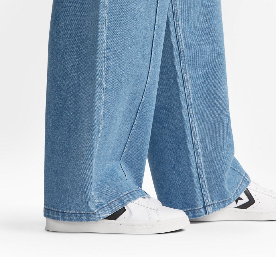 Denim Wide Leg Pant