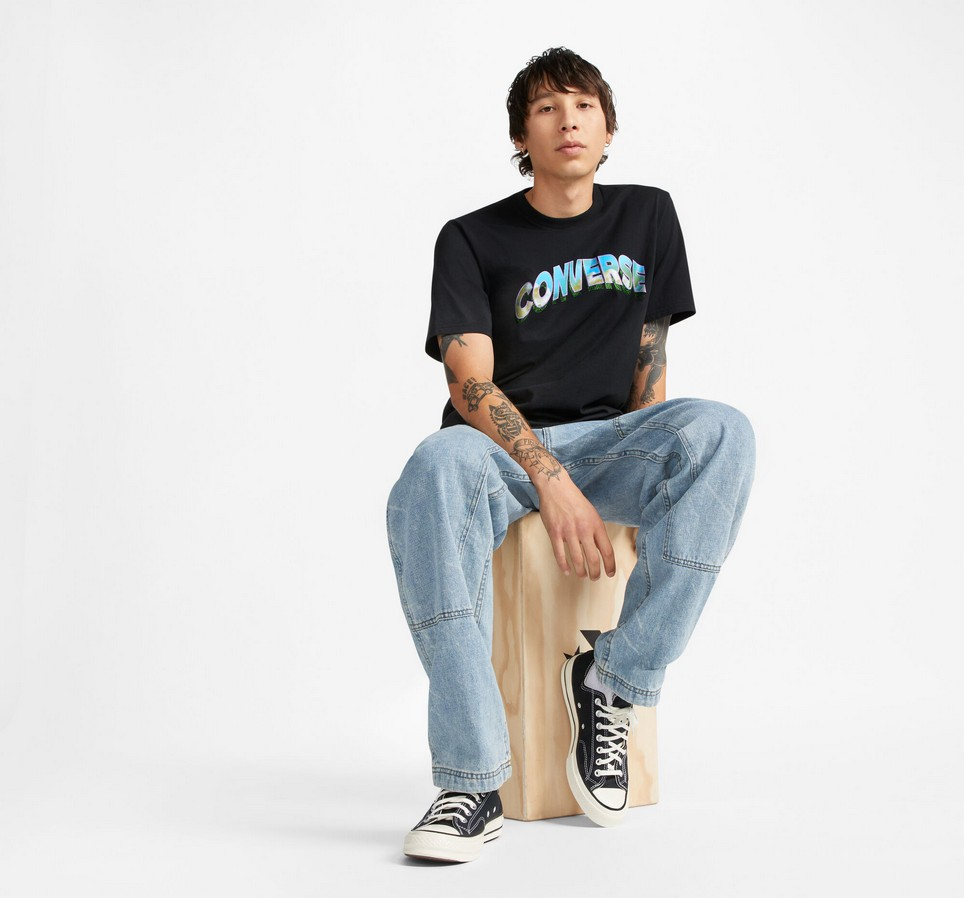 Cloud Fill Logo T-Shirt
