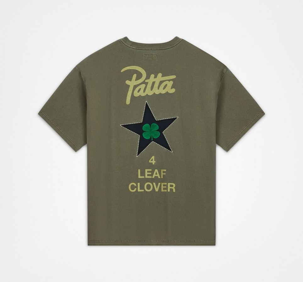 Converse x Patta Four-Leaf Clover Short Sleeve T-Shirt