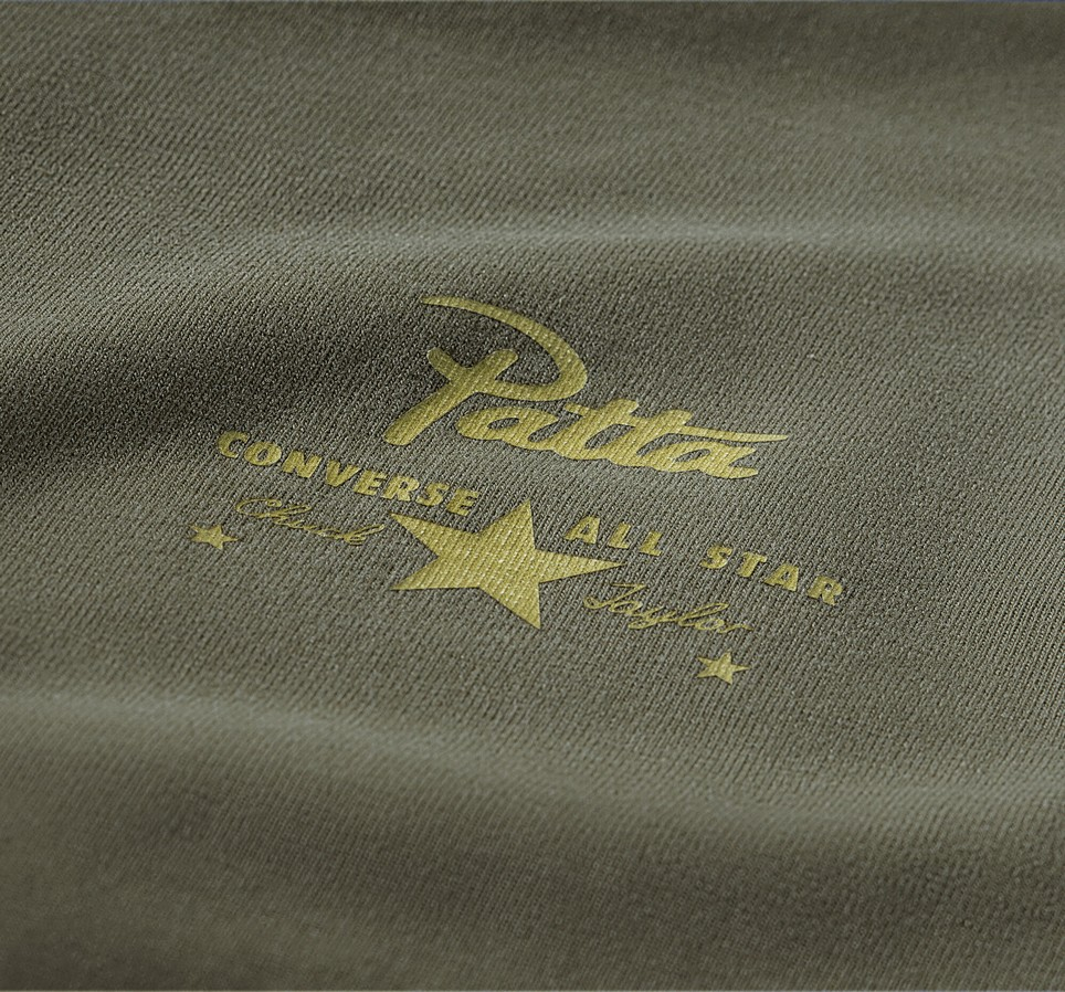 Converse x Patta Four-Leaf Clover Short Sleeve T-Shirt
