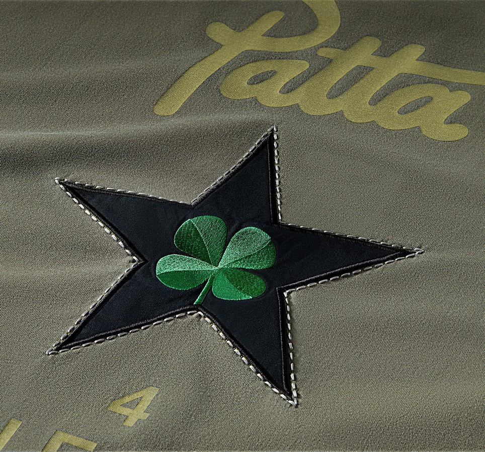 Converse x Patta Four-Leaf Clover Short Sleeve T-Shirt