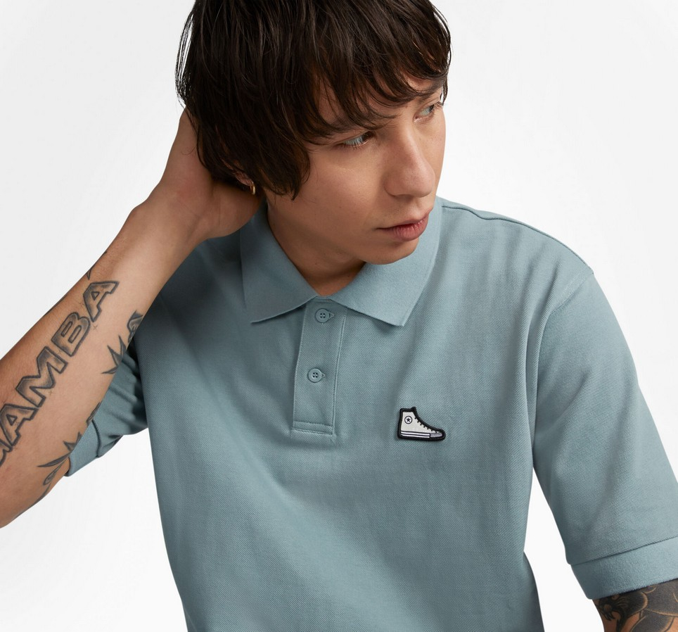 Shoe Patch Polo Shirt
