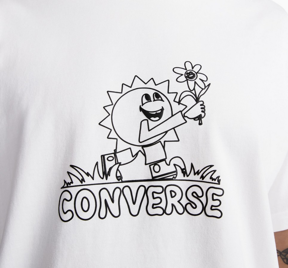 Hand-Drawn Sun T-Shirt