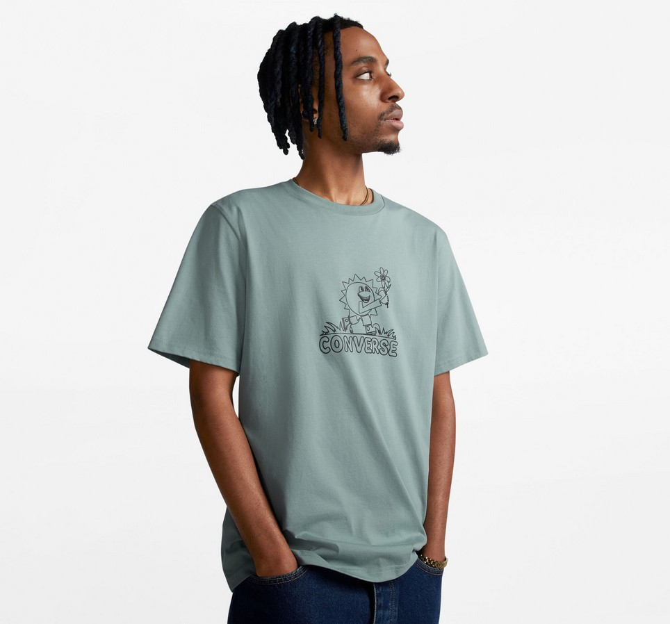 Hand-Drawn Sun T-Shirt