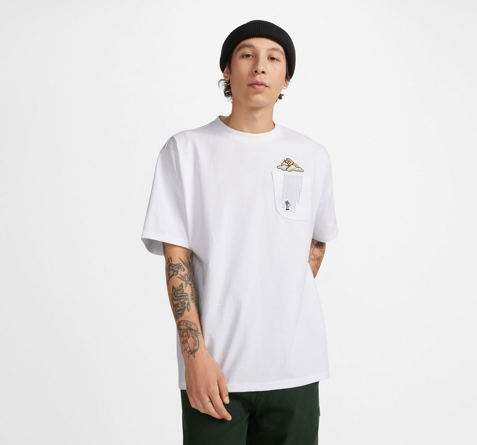 Cloud Pocket Graphic T-Shirt