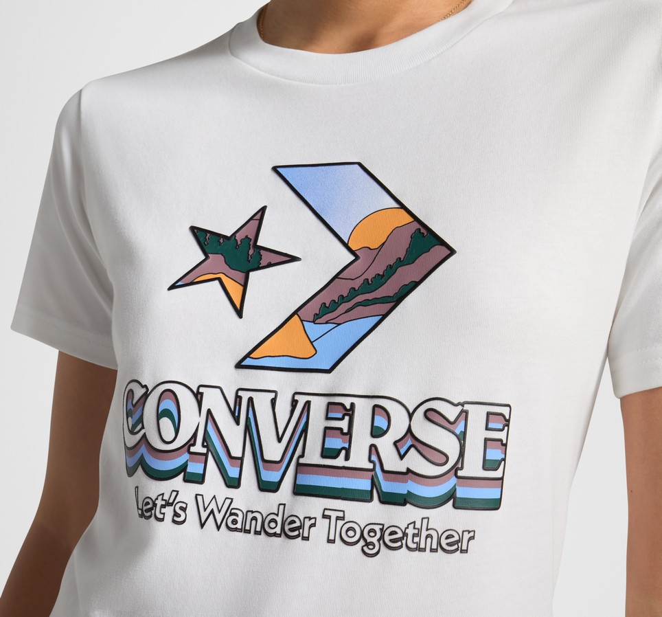 Star Chevron Mountain Graphic T-Shirt