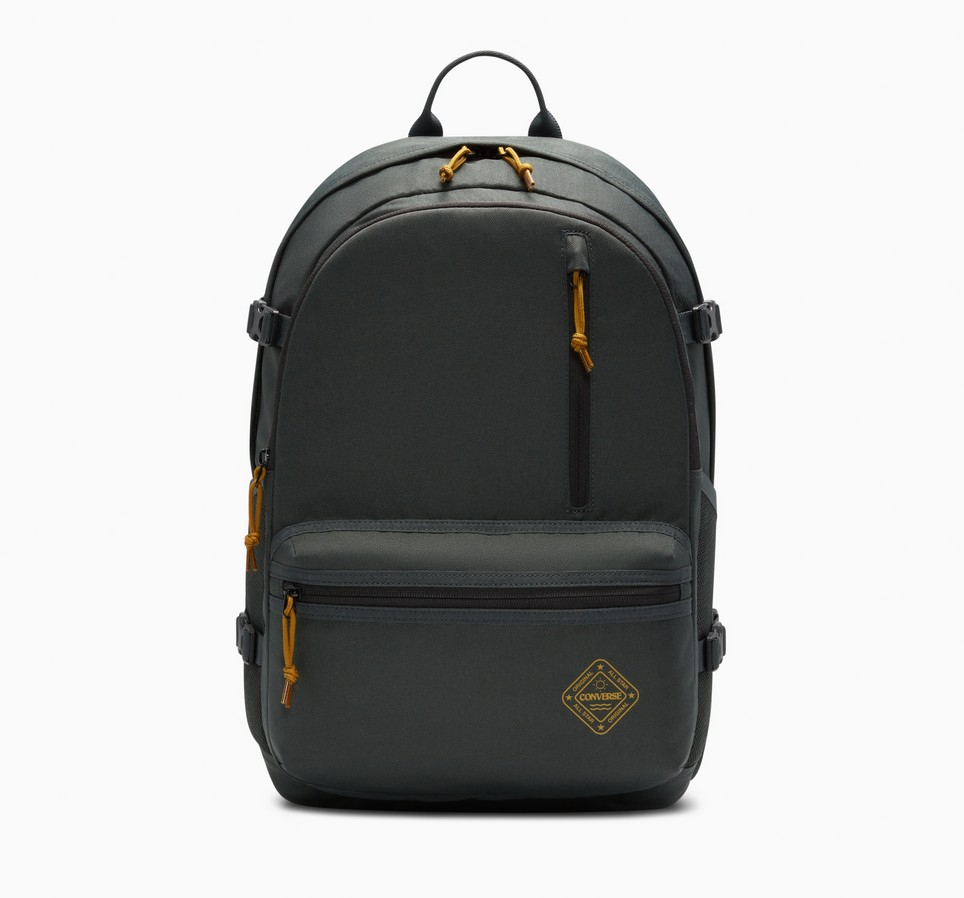 Straight Edge Backpack Black
