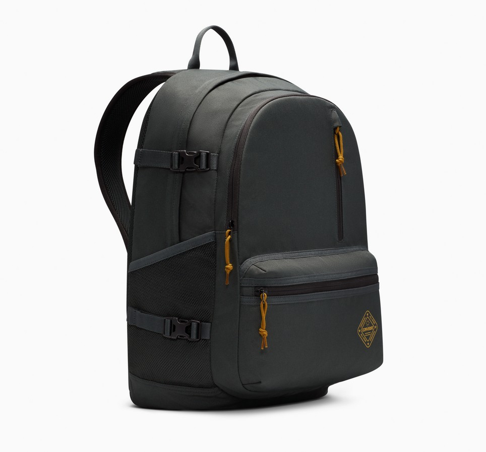 Straight Edge Backpack Black