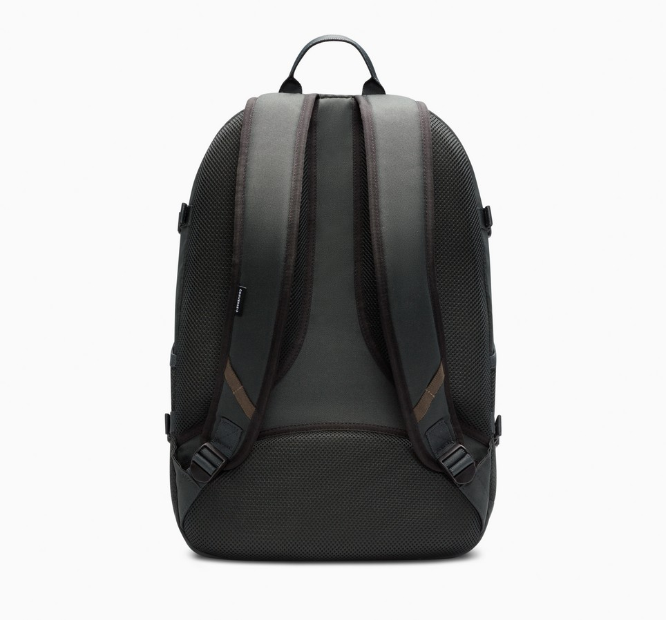 Straight Edge Backpack Black