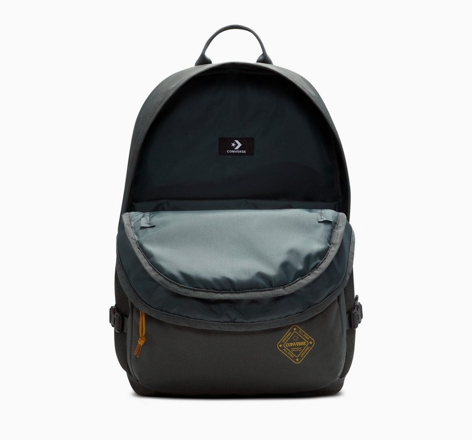 Straight Edge Backpack Black