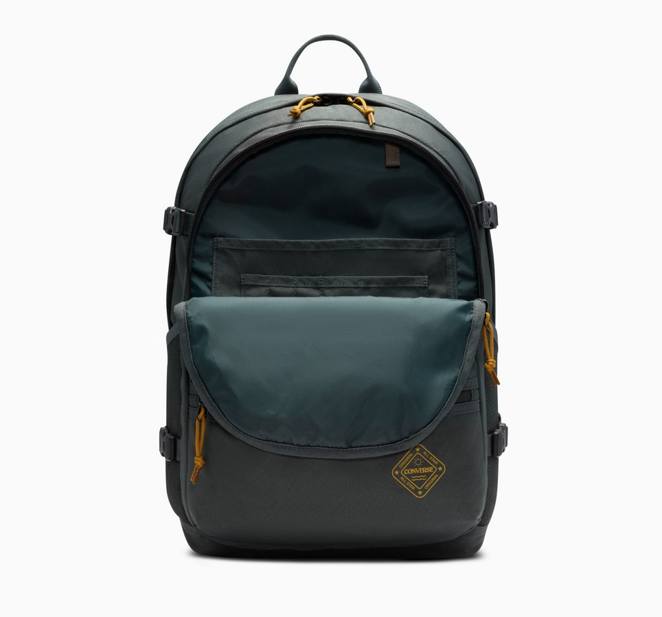Straight Edge Backpack Black