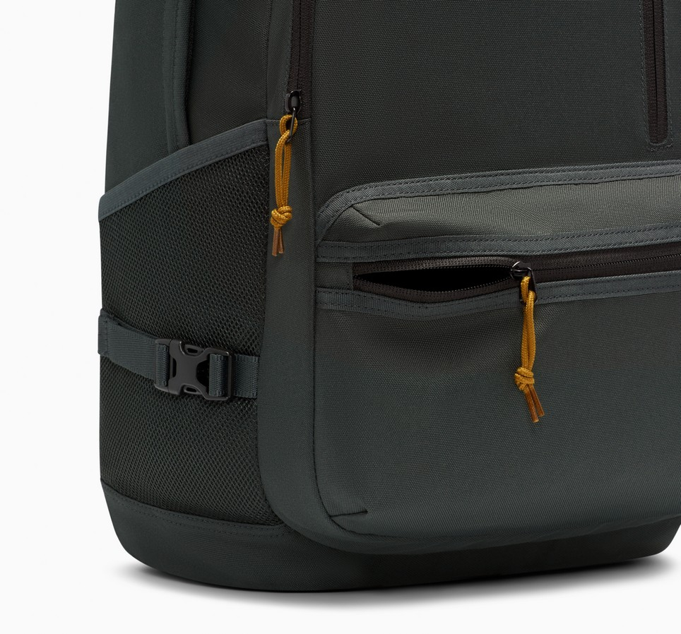 Straight Edge Backpack Black