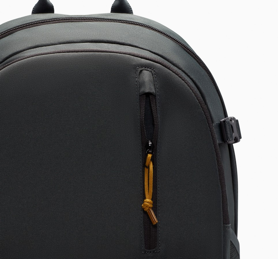 Straight Edge Backpack Black