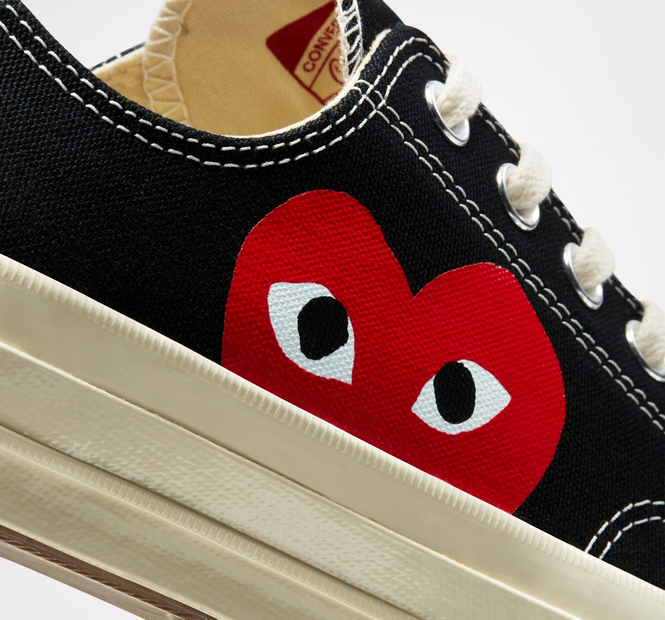 Converse x Comme des Garçons PLAY Chuck 70