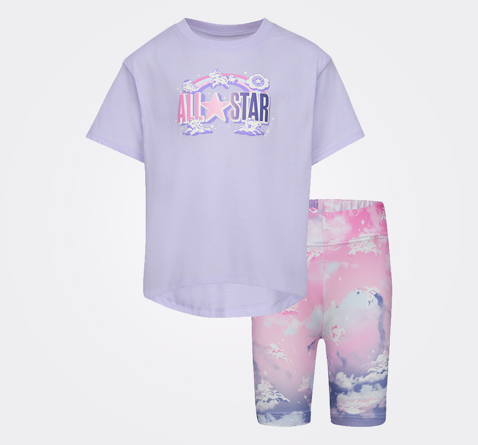 CNVG Elongated GFX Top & Biker