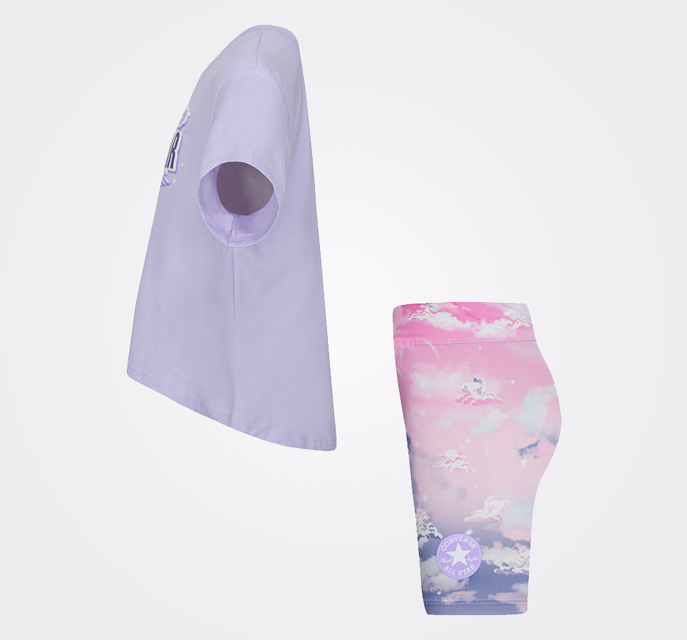 CNVG Elongated GFX Top & Biker