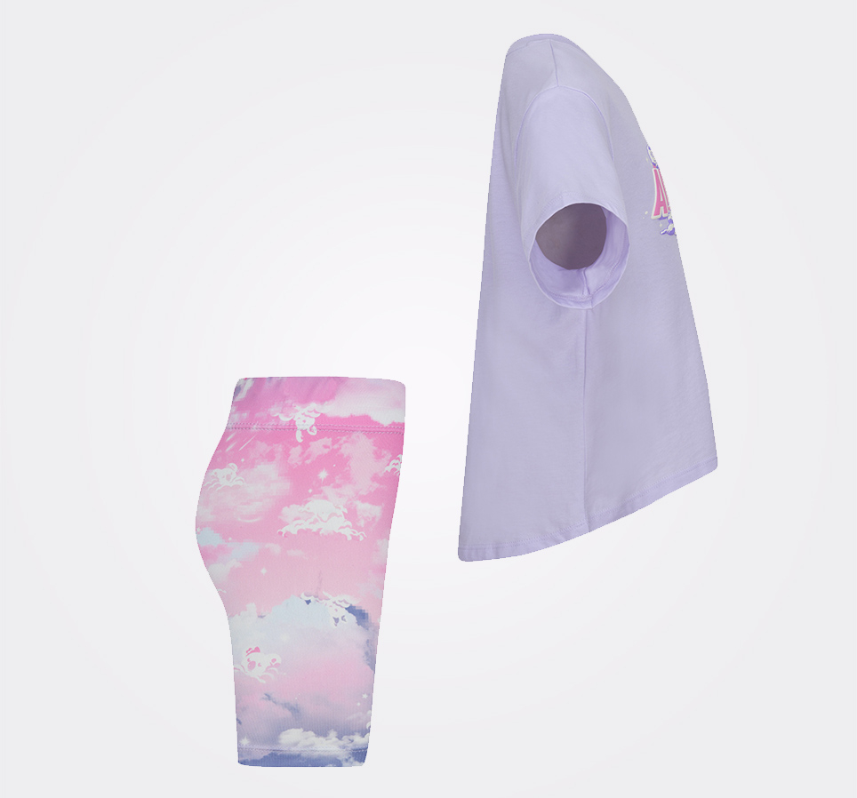 CNVG Elongated GFX Top & Biker