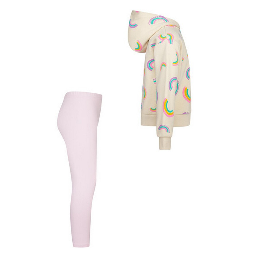 Converse Printed Hoodie & Leggings Set