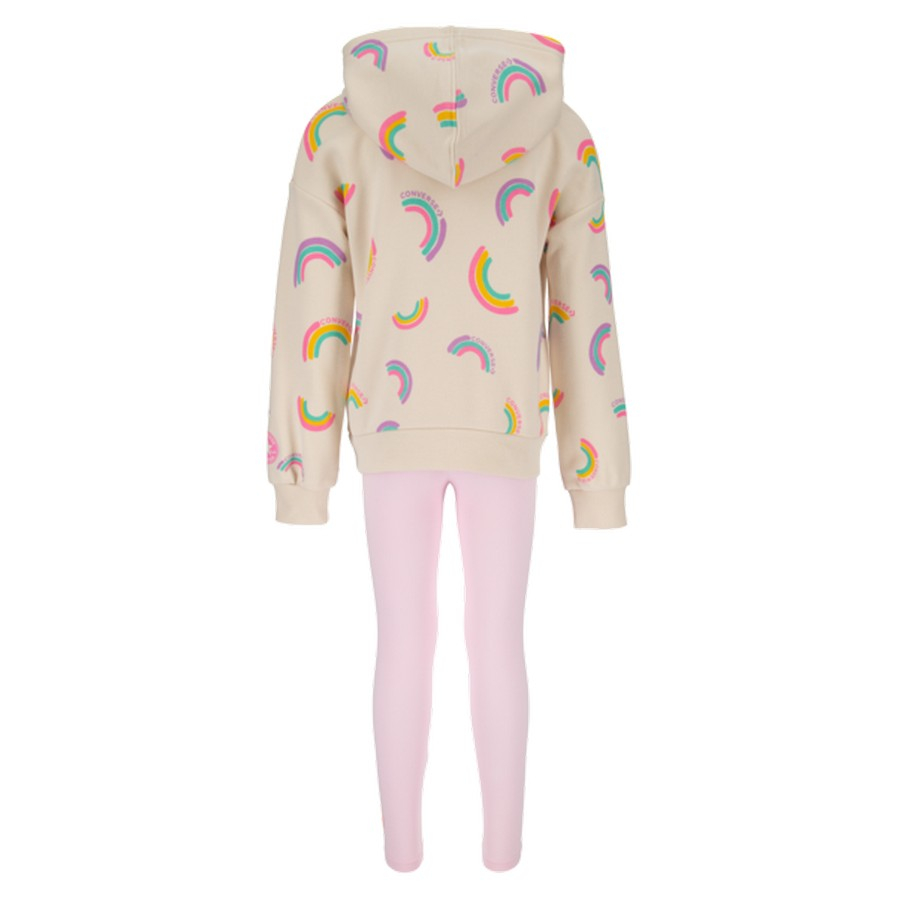 Converse Printed Hoodie & Leggings Set