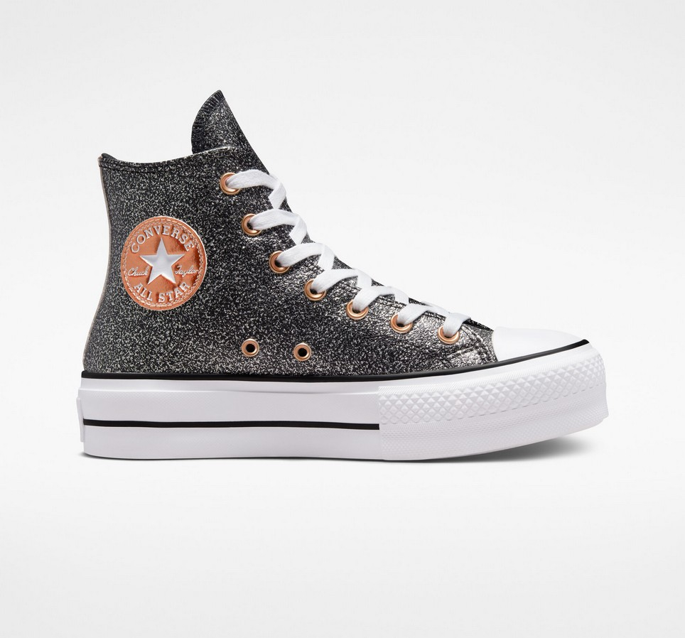 Chuck Taylor All Star Lift Platform Metallic Glitter