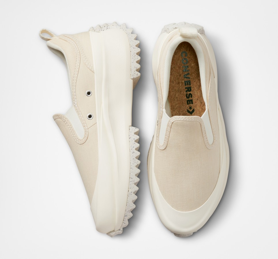 Run Star Hike Slip Platform Cotton Twill