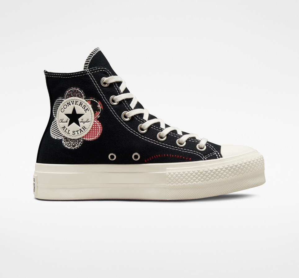 Chuck Taylor All Star Lift Platform Crafted Patchwork