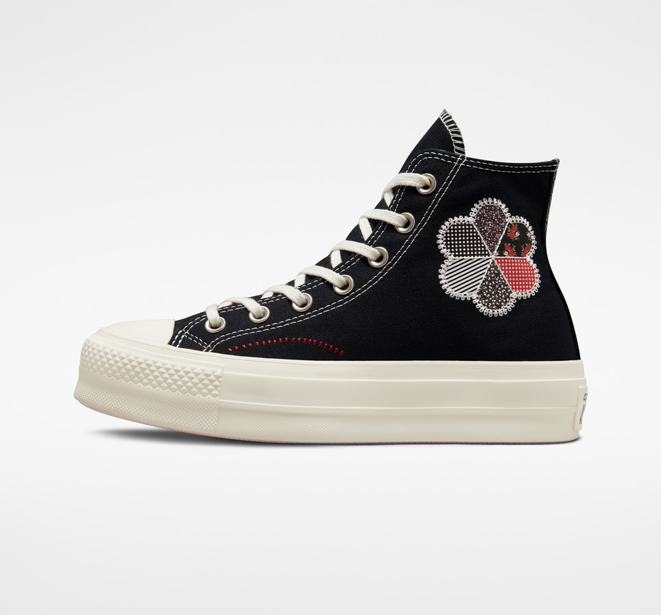 Chuck Taylor All Star Lift Platform Crafted Patchwork