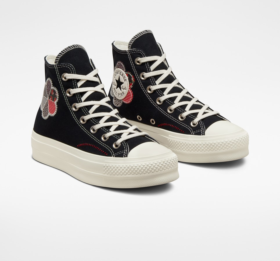 Chuck Taylor All Star Lift Platform Crafted Patchwork